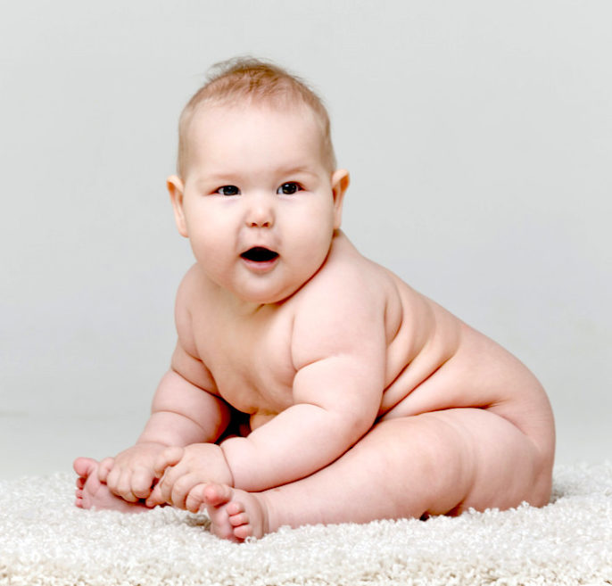Causas de la obesidad en los bebés