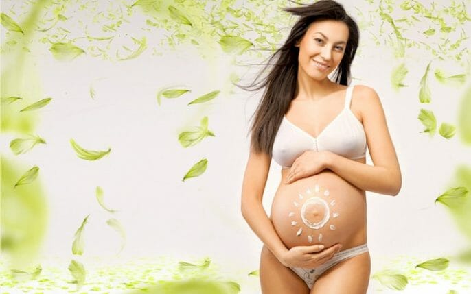 El cuidado de la piel durante el embarazo