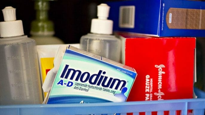 Efectos secundarios del uso de Imodium