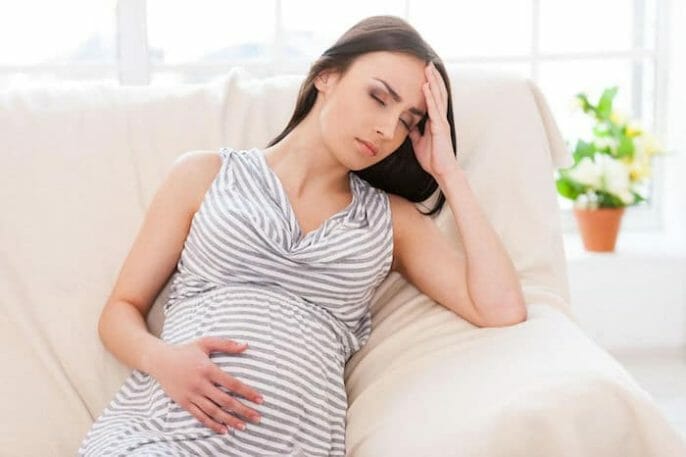 Mareos durante el embarazo: Causas