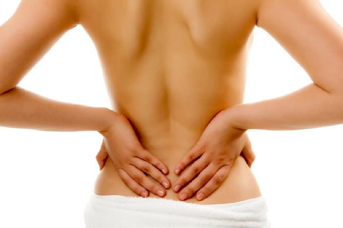 Un dolor de espalda puede ser un signo de embarazo